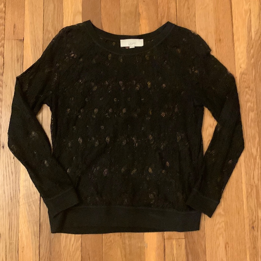 Lace long sleeve